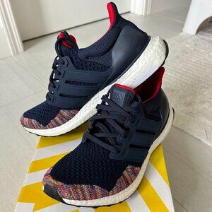 Adidas UltraBoost 1.0 LTD Limited Edition Multicolor Toe Navy Red – Men’s 8.5